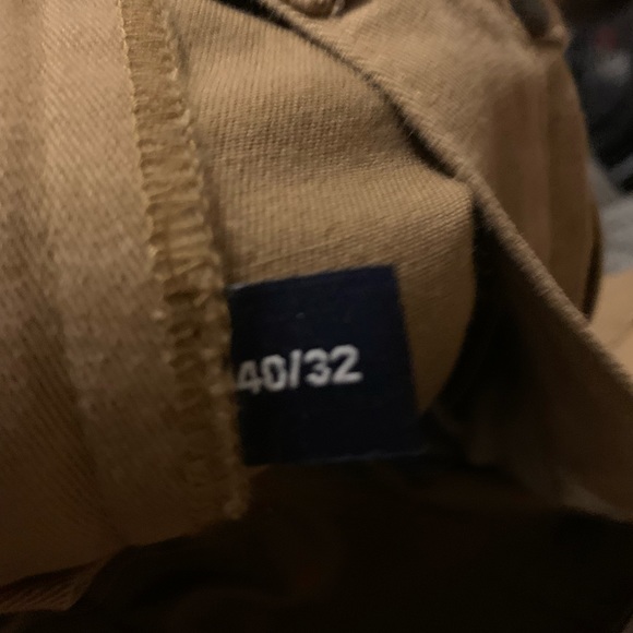 Chaps Mens Five Pocket Twill Pants, 40Wx 32L, Bronze Color, Worn Once - Picture 8 of 12